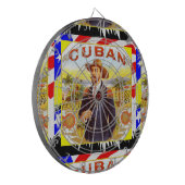 Cigar Smokers Dart Board Dartbord (Voorkant Links)