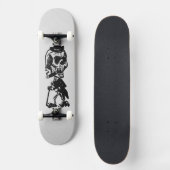 Cigar Smoking Cowboy Skeleton Schaats Board Persoonlijk Skateboard (Voorkant)