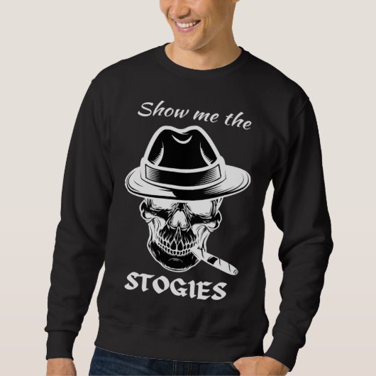 Cigar Smoking Cubano Cuban Gotta Tap Dat Ash Cuba  Trui (Voorkant)