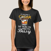 Cigar Smoking Father Great T-shirt (Voorkant)