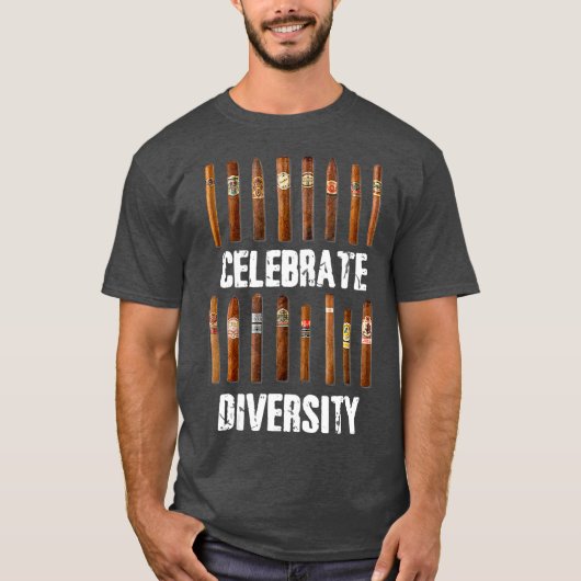 Cigar Smoking T-shirt (Voorkant)