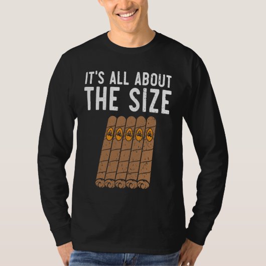 Cigar Smoking Tobacco Smoke Cigarette Smoker Cigar T-shirt (Voorkant)