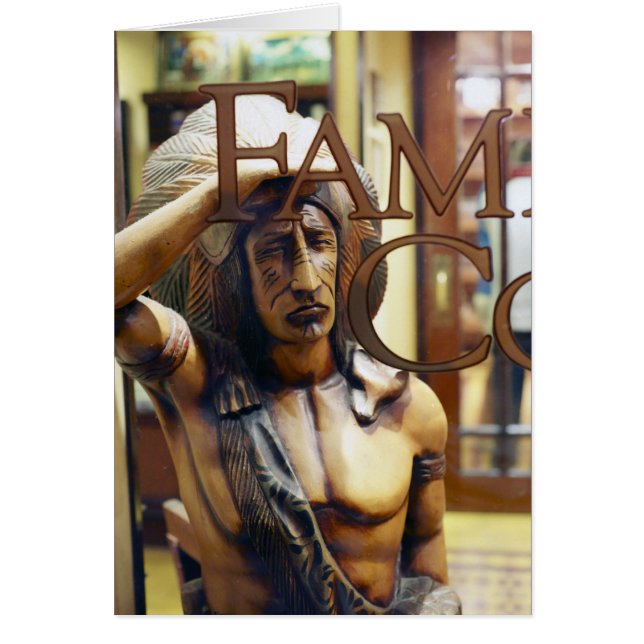 Cigar Store Indian (Voorkant)