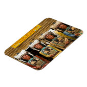 Cigar Store Indiase standbeelden Magneet (Linkerzijde)