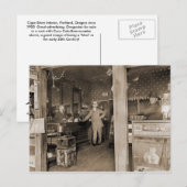 Cigar Store Interior, Circa 1900 Briefkaart (Voorkant / Achterkant)
