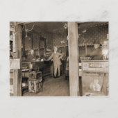 Cigar Store Interior, Circa 1900 Briefkaart (Voorkant)