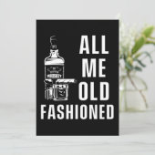 Cigar Whiskey Bourbon Smoke Humidor Tobacco Gift Kaart (Staand voorkant)