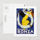 Cigaretes Bonza Briefkaart (Voorkant / Achterkant)