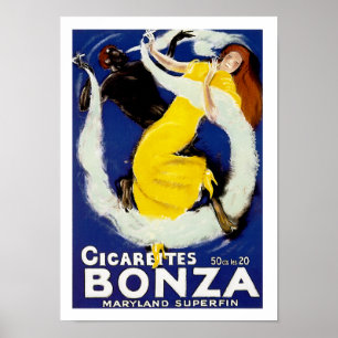 Cigaretes Bonza Poster