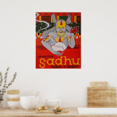 Cigaretes Sadhu Tabac D'Orient Poster (Keuken)