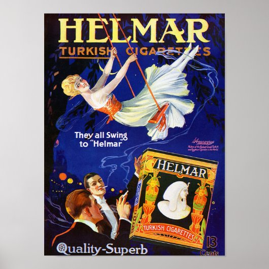 CIGARETTE AD PRINT (Voorkant)