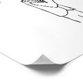 Cigarette Burn Victim Poster (Hoek)