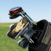 Cigarette Kitten Funny Smoking Cat Gen Z Meme Golfheadcover (Insitu)