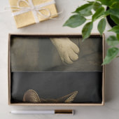 Cigarette Kitten Funny Smoking Cat Gen Z Meme Tissuepapier (Geschenk)