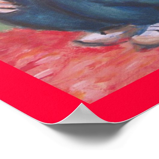 Cigarette Smoker Poster (Hoek)