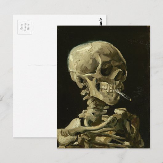 Cigarette van Van Gogh Briefkaart (Voorkant / Achterkant)