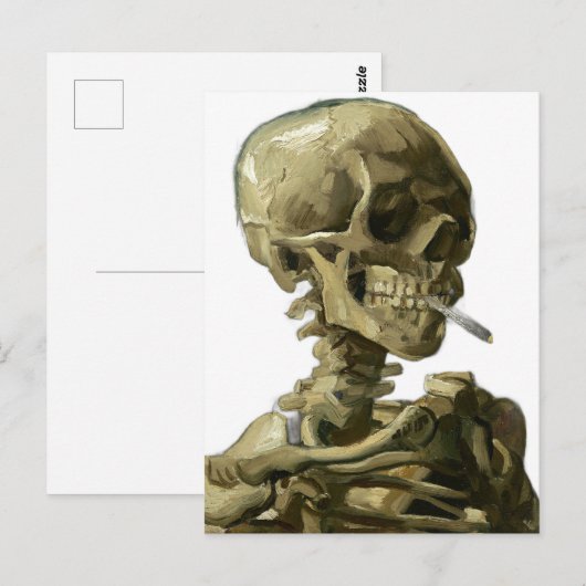 Cigarette van Van Gogh Briefkaart (Voorkant / Achterkant)