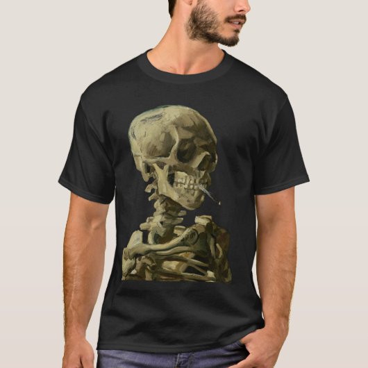 Cigarette van Van Gogh T-shirt (Voorkant)