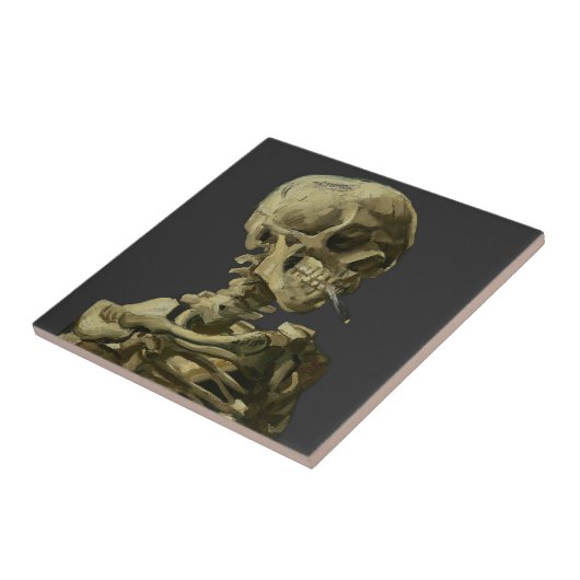 Cigarette van Van Gogh Tegeltje (Zijkant)