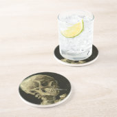 Cigarette van Van Gogh Zandsteen Onderzetter (Zijkant)