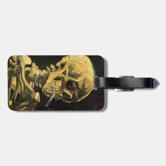 Cigarette van Vincent van Gogh Bagagelabel (Achterkant horizontaal)