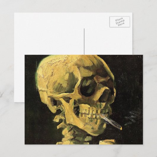 Cigarette van Vincent van Gogh Briefkaart (Voorkant / Achterkant)
