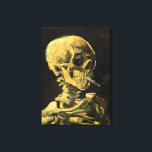 Cigarette van Vincent van Gogh Canvas Afdruk<br><div class="desc">De schedel met Burning Cigarette van Vincent van Gogh is een fijne kunstpost van impressionisme, die nog steeds het leven schildert. Een portret van het roken van het menselijk skelet. Geweldig afbeelding voor antirookproducten. Roken doodt elk jaar 1.000 mensen, helpt iemand om vandaag met roken te stoppen. Geweldig afbeelding voor...</div>