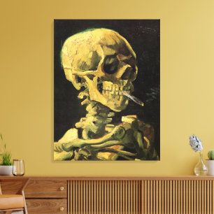 Cigarette van Vincent van Gogh Canvas Afdruk
