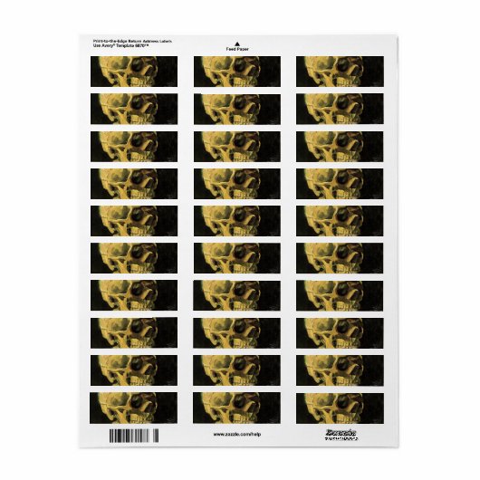 Cigarette van Vincent van Gogh Etiket (Full Sheet)