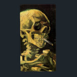 Cigarette van Vincent van Gogh Etiket<br><div class="desc">De schedel met Burning Cigarette van Vincent van Gogh is een fijne kunstpost van impressionisme, die nog steeds het leven schildert. Een portret van het roken van het menselijk skelet. Geweldig afbeelding voor antirookproducten. Roken doodt elk jaar 1.000 mensen, helpt iemand om vandaag met roken te stoppen. Geweldig afbeelding voor...</div>