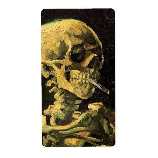 Cigarette van Vincent van Gogh Etiket (Voorkant)