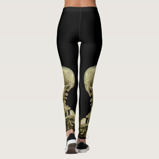 Cigarette van Vincent van Gogh Leggings (Achterkant)