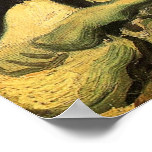 Cigarette van Vincent van Gogh Poster (Hoek)