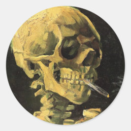 Cigarette van Vincent van Gogh Ronde Sticker