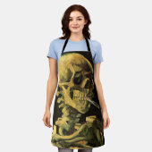 Cigarette van Vincent van Gogh Schort (Gedragen)