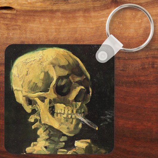 Cigarette van Vincent van Gogh Sleutelhanger (Achterkant)