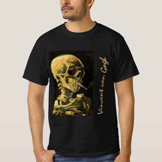 Cigarette van Vincent van Gogh T-shirt (Voorkant)