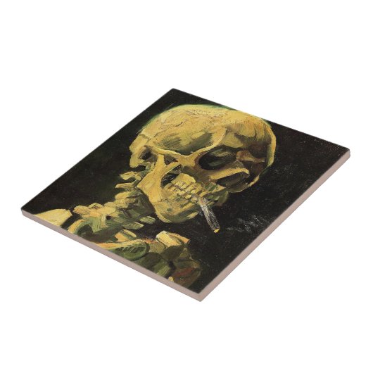 Cigarette van Vincent van Gogh Tegeltje (Zijkant)