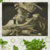 Cigarette van Vincent van Gogh Theedoek (Gevouwen)