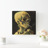 Cigarette van Vincent van Gogh Vierkante Klok (Huis)