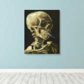 Cigarette verbranden door Van Gogh Canvas Afdruk (Insitu (Houten vloer))