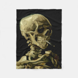 Cigarette verbranden door Van Gogh Fleece Deken