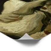 Cigarette verbranden door Van Gogh Poster (Hoek)