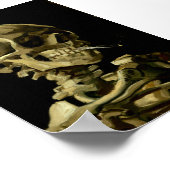 Cigarette verbranden door Van Gogh Poster (Hoek)