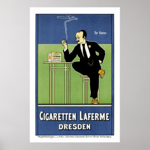 Cigaretten Laferme Poster