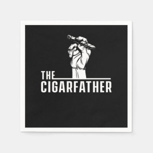 Cigarfather Cigar Smoker Humidor Cigars Lover Gift Servet
