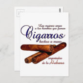 Cigarros - Cirars Briefkaart (Voorkant / Achterkant)
