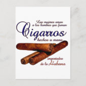 Cigarros - Cirars Briefkaart (Voorkant)
