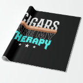 Cigars Are My Therapy Cadeaupapier (Uitgerold)