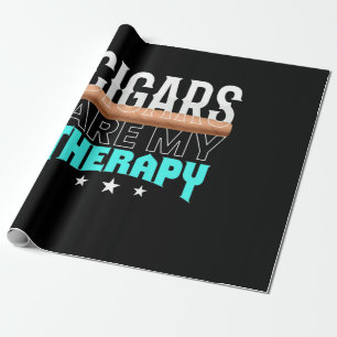 Cigars Are My Therapy Cadeaupapier